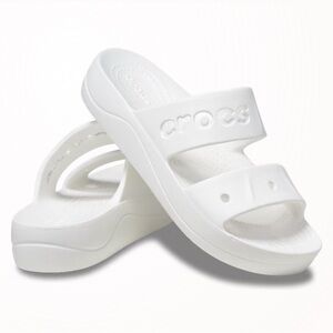 CROCS Classic White Slide Sandals